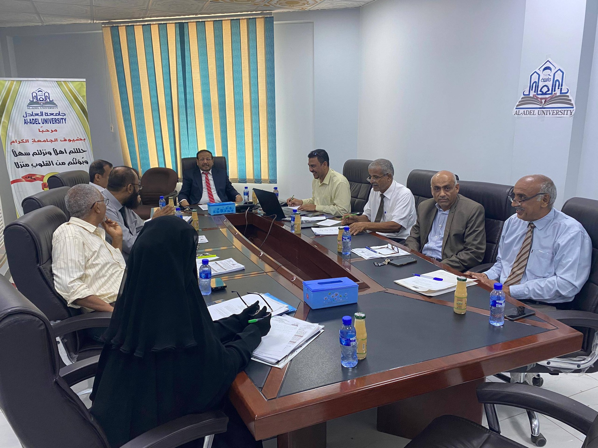 مجلس جامعة العادل يعقد اجتماعه الاعتيادي رقم (2) للعام الجامعي 2025/2026